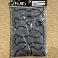 GIANTS ジャガードタオルマフラー　グレーxブラック