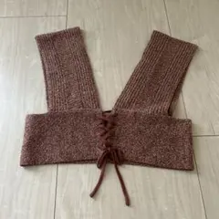 RETROGIRL ニットビスチェ ブラウンのサムネイル