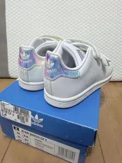 adidas Stan Smith ベルクロ ホワイト 14cm スタンスミス