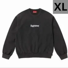 Supreme Washed Box Logo Crewneck 