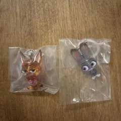 ズートピア2 めじるしアクセサリー　ニックA ジュディA 2 種セット