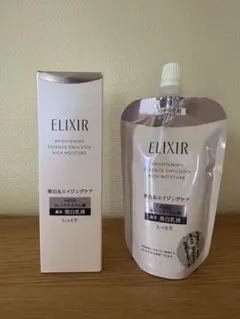 ELIXIR エイジングケア 化粧水 乳液 セット - メルカリ