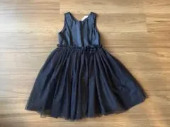 H&M 黒 子供用フォーマルドレス　us7-8 120cm-130cm