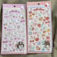 国内正規品 ボンボンドロップシール サンリオ 第2弾 ハローキティ 赤 ピンク