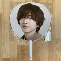 アイドル顔写真 うちわ　道枝駿佑