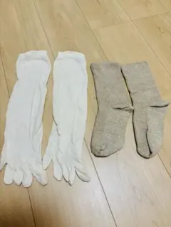 シルクふぁみりぃ 冷え取り絹五本指靴下・重ねばき用リブ靴下