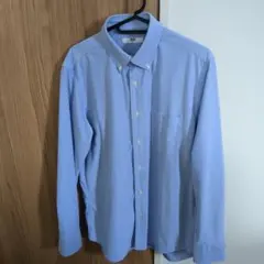 ユニクロ ノンアイロン ジャージーシャツ M