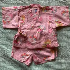 女の子 甚平 80 ミキハウス　うさぎ