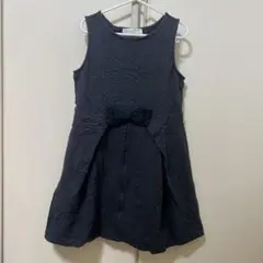 ZARA ノースリーブワンピース 7/8 128cm 黒