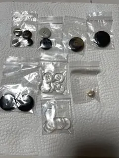 ボタンセット 多様なデザインと色