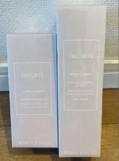 DECORTÉ HYDRA CLARITY 化粧水 乳液セット イドラクラリティ - メルカリ