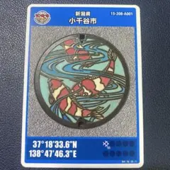 マンホールカード 新潟県 小千谷市 錦鯉 - メルカリ