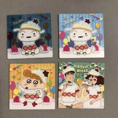 チョコビ　シール　クレヨンしんちゃん　シロ　キラキラ レアのサムネイル
