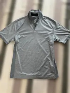 ★NIKE GOLF DRI-FIT ポロシャツ グレー Lサイズ USED★