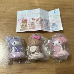 ホイップクリームマスコット キティ　マイメロ　クロミ　サンリオ