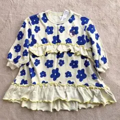 MARKEY'S フラワープリント ワンピース 新品未使用 タグ付き 110