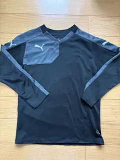 PUMA 長袖シャツ 黒　140センチ