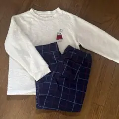 ユニクロ　フリースパジャマ