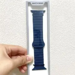 コンパチブル アップルウォッチ バンド シリコンブルー38/40/41mm