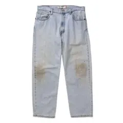 00s Levi's 550 バギーワイドテーパード デニムジーンズ リーバイス