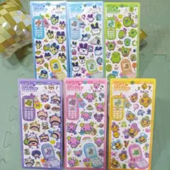 新品未開封★たまごっち☆平成はっぴーフォン6種フルコンプセット★まめっちみみっち
