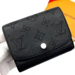 【超極美品】ルイヴィトン ポルトフォイユ イリス コンパクト ブラック C240 LOUIS VUITTON（ルイ・ヴィトン） 【超美品】ルイヴィトン