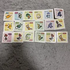 y*)様 ポケモンパンシール 18枚セット まとめ売り