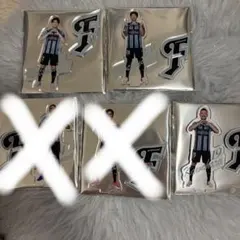 川崎フロンターレ 手ガチャ アクリルスタンド 3点