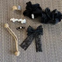 ヘアアクセサリー7点セット