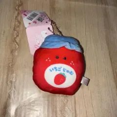❤️つぶらな瞳のいちごフェア❤️ボールチェーン　タグ付き　ぬいぐるみマスコットのサムネイル