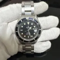 電池新品✨ELGIN エルジン ディープシー クロノグラフ パイロット 