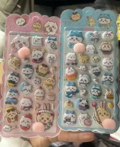 ちいかわ　おしりシール ぷにぷに　3d 立体 2点セット