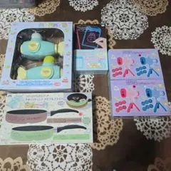 すみっコぐらし】夢みるしっぽず クリア窓付き収納ボックス 4点セット