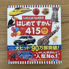 (新品)はじめてずかん 415 0〜4歳