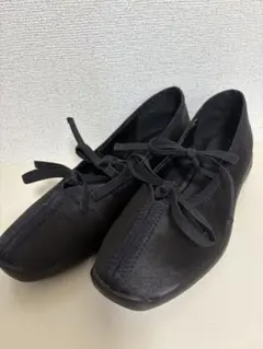 リボン フラットシューズ