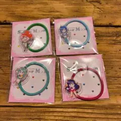 セーラームーン　アクリルヘアゴム　4種類