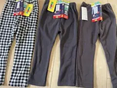 新品タグ付き　裏起毛レギパン100cm まとめ売り　3点セット
