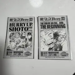 僕のヒーローアカデミア ヒロアカ 原画展 特典 ダブロイド風ステッカー