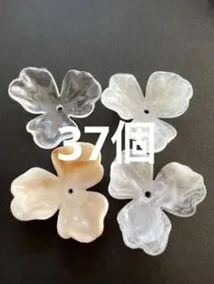花型パーツ 37個 セット ハンドメイド まとめ売り