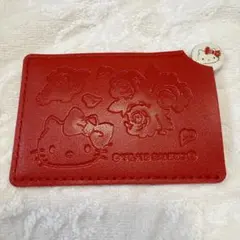 ハローキティ カード型ミラー 赤　匿名配送のサムネイル