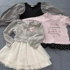 女の子⭐︎90cm 長袖3点 まとめ売り