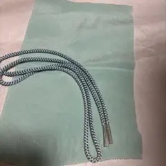 明るい緑色と水色の帯締め帯揚げセット