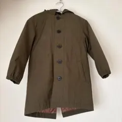 UNIQLO オリーブ色 フード付コート120