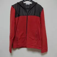 メンズ KLEIN PLUS 切り替えパーカー ベストパーカー 48 最終値下げ