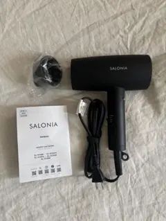 SALONIA ドライヤー　ブラック