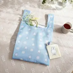 ❁︎ゼクシィ付録❁︎ ミッフィー花柄エコバッグ＆ベロアポーチセット【箱あり/箱なし】