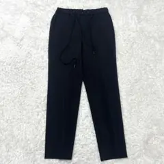 超美品✨　THE RERACS ザリラクス　スリムイージースラックス　黒　46のサムネイル