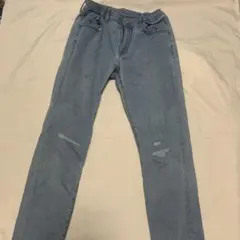 UNIQLO ライトブルー スキニーデニム 160