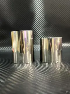 ステンレスパイプ50φ×1.2t×約7cm.約5cm 2本セットのサムネイル