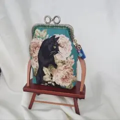 ハンドメイド がま口 ショルダーバッグ 蝶々 昆虫柄 藤井風 - メルカリ
